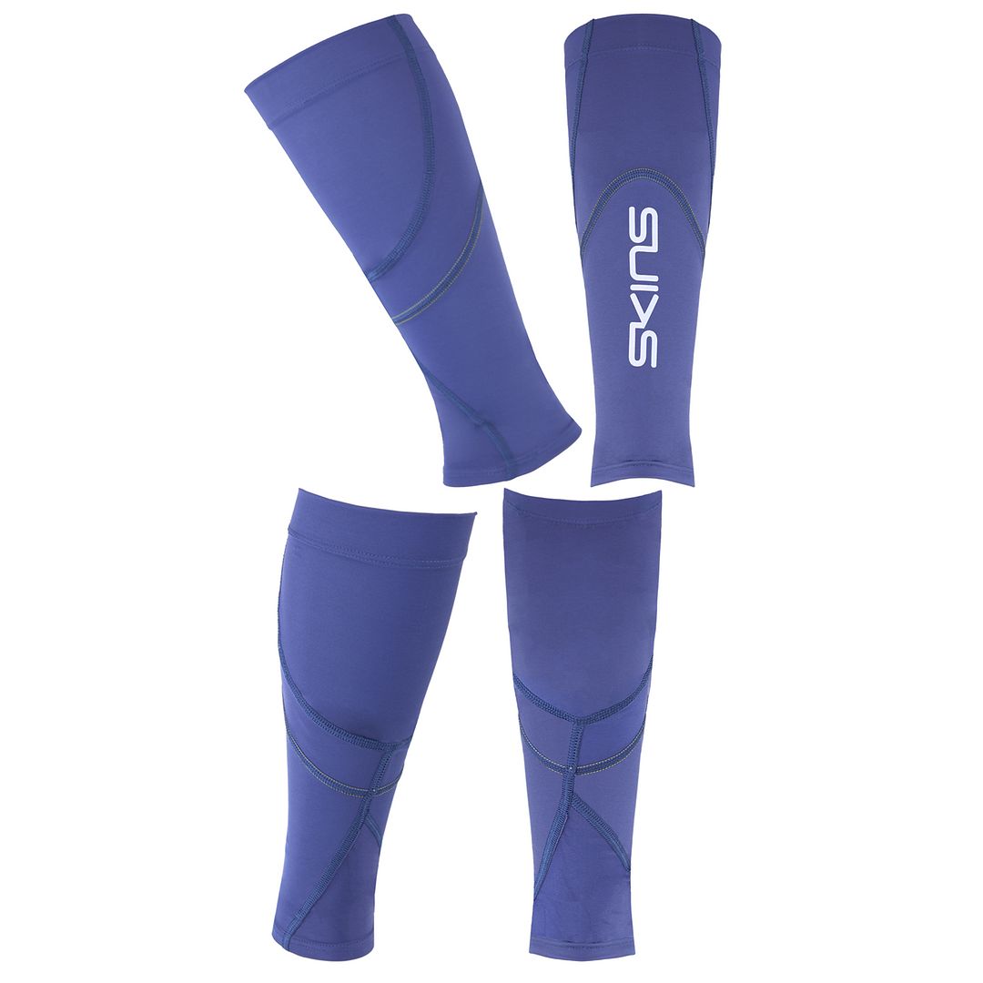 Skins Series-3 MX Marlin Purple Unisex Calf Sleeves