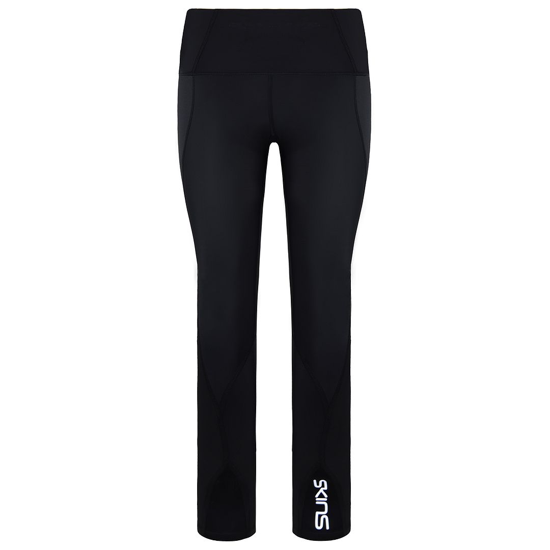 Skins Series-3 Stretch Womens Black Leggings