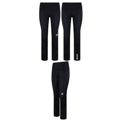 Skins Series-3 Stretch Womens Black Leggings