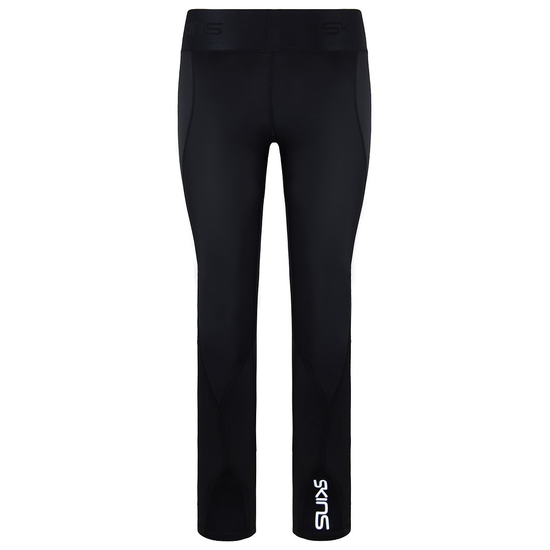 Skins Series-3 Womens Black 7/8 Leggings