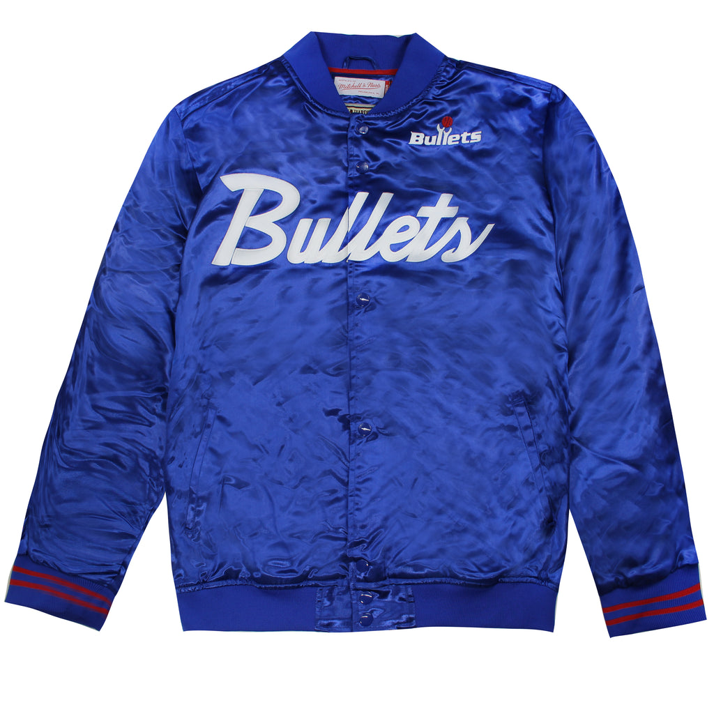 Mitchell & Ness Washington Wizards Special Script Mens Satin Jacket