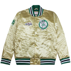 Mitchell & Ness NBA Championship Satin Boston Celtics Bomber Jacket