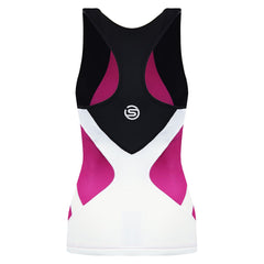 Skins Triathlon Womens Pink Racer Back Compression Top