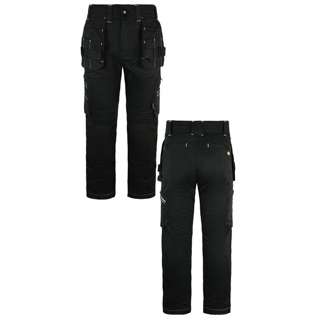 Dickies Universal Flex Holster Mens Black Work Pants