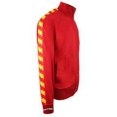 Mitchell & Ness Houston Rockets Mens Red Track Jacket