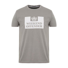 Weekend Offender Prison Logo Mens Beige T-Shirt