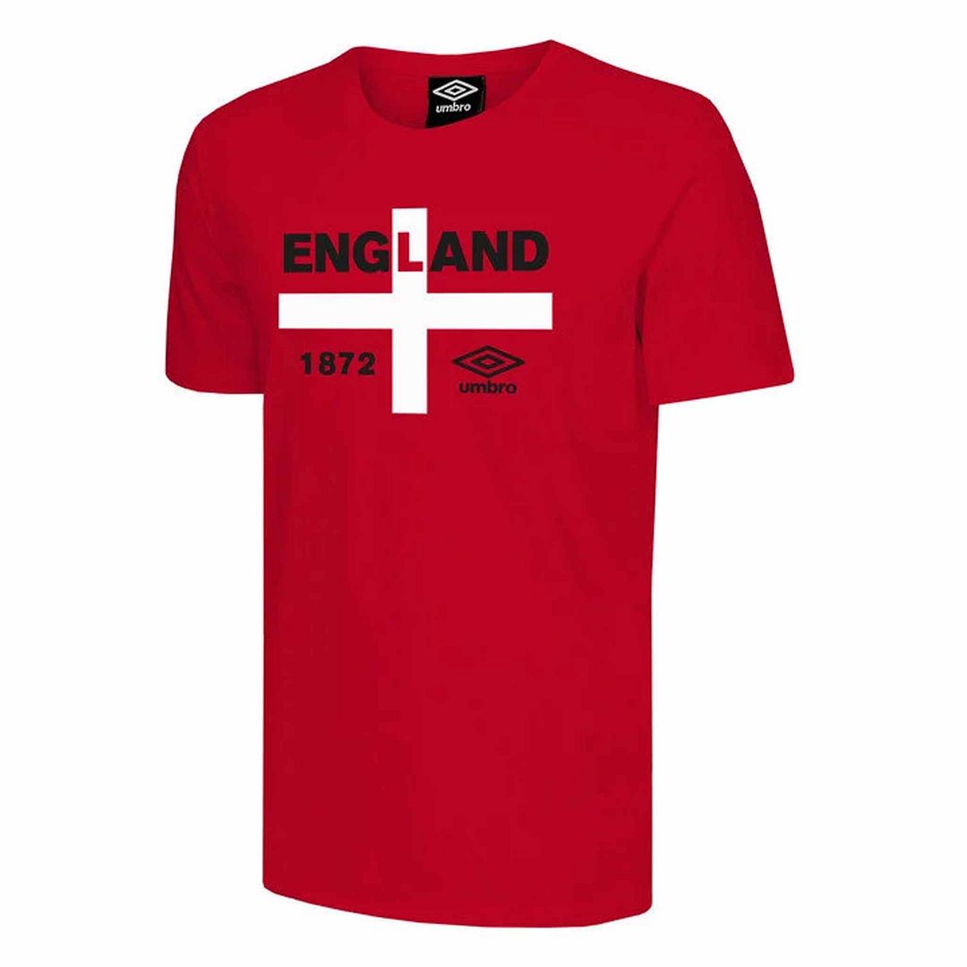 Umbro Mens 1872 Red T-Shirt