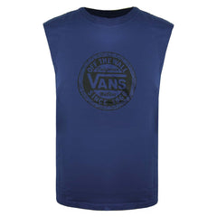 Vans Off The Wall Mens Navy Vest