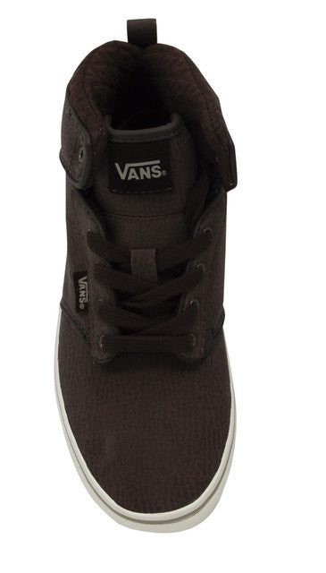 Vans Hi Top Kids Brown Trainers