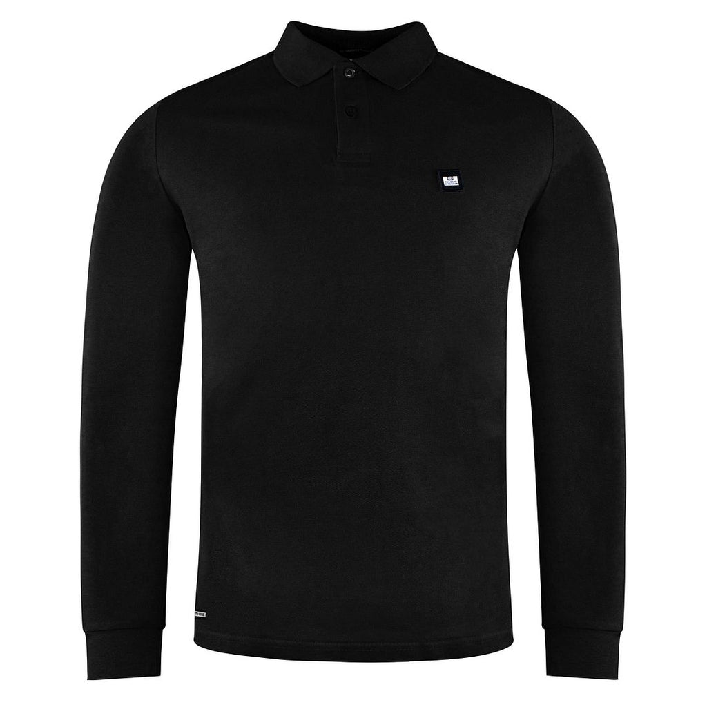 Weekend Offender Mens Black Pamplona Polo Shirt