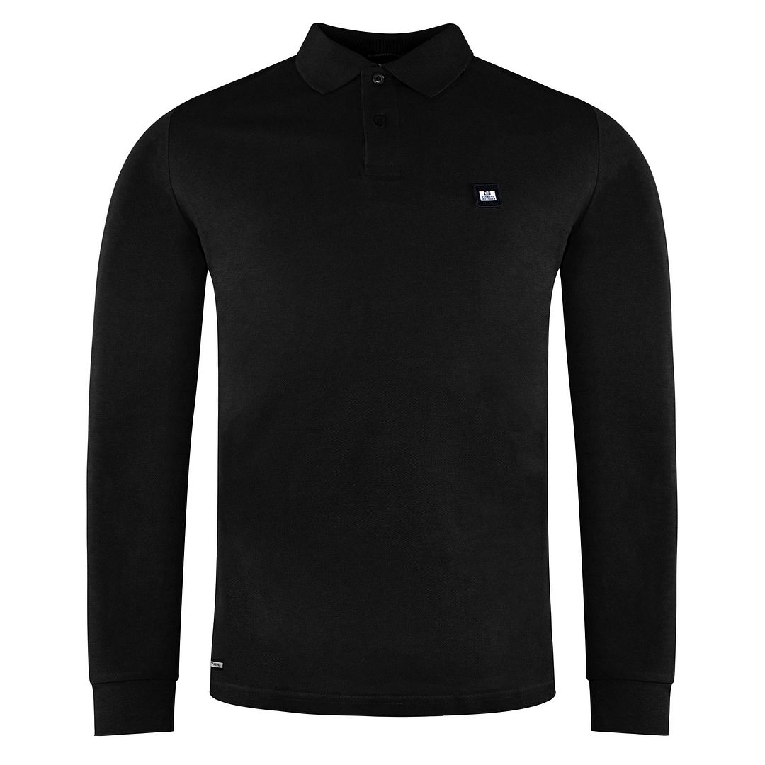 Weekend Offender Mens Black Pamplona Polo Shirt