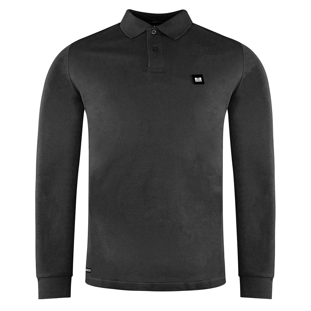 Weekend Offender Mens Charcoal Pamplona Polo Shirt