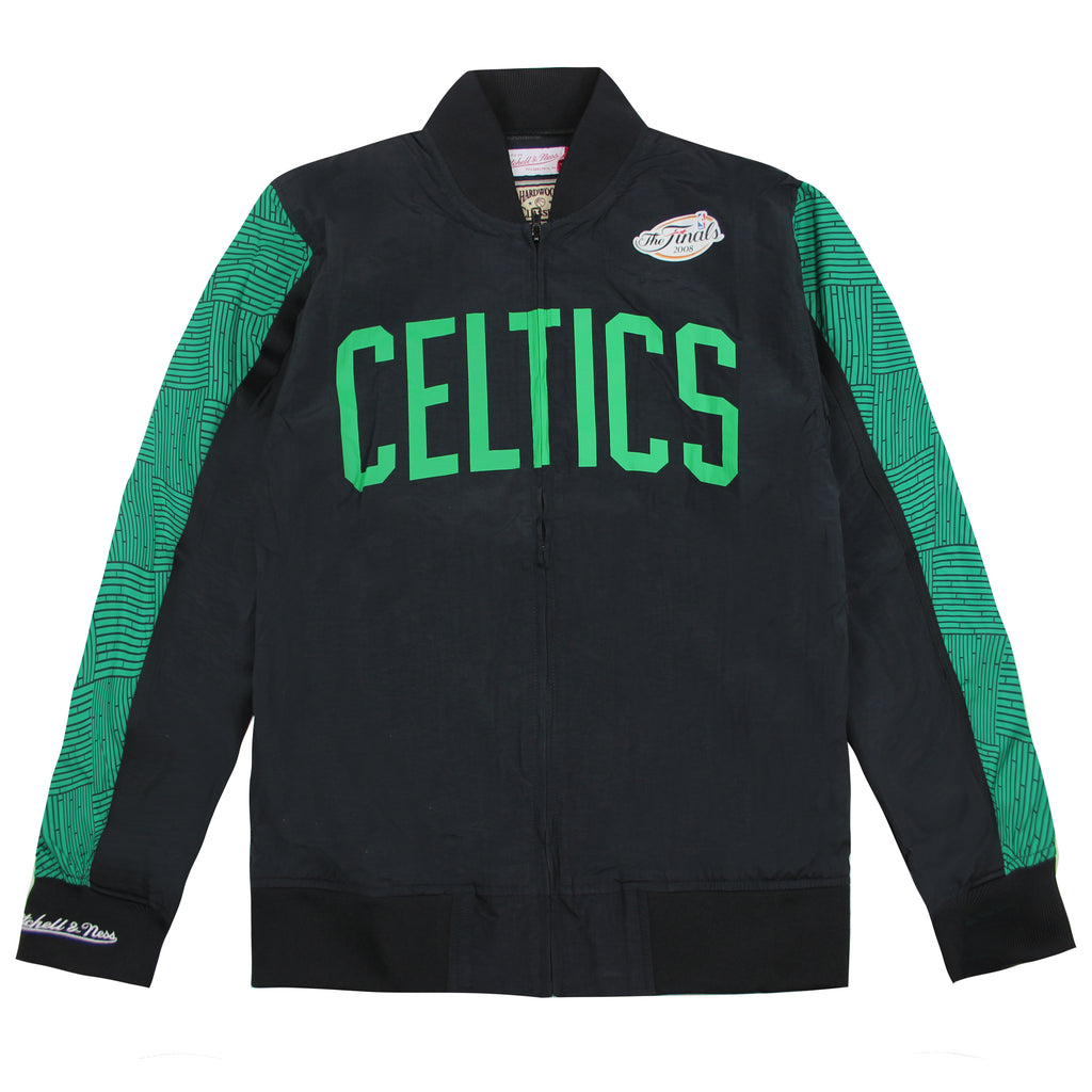 Mitchell & Ness NBA Boston Celtics Hook Shot Warm Up Mens Jacket