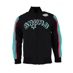 Mitchell & Ness NBA San Antonio Spurs Hook Shoot Warm Up Mens Jacket