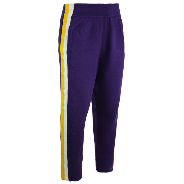 Mitchell & Ness x CLOT LA Lakers Knit Warm Up Mens Track Pants