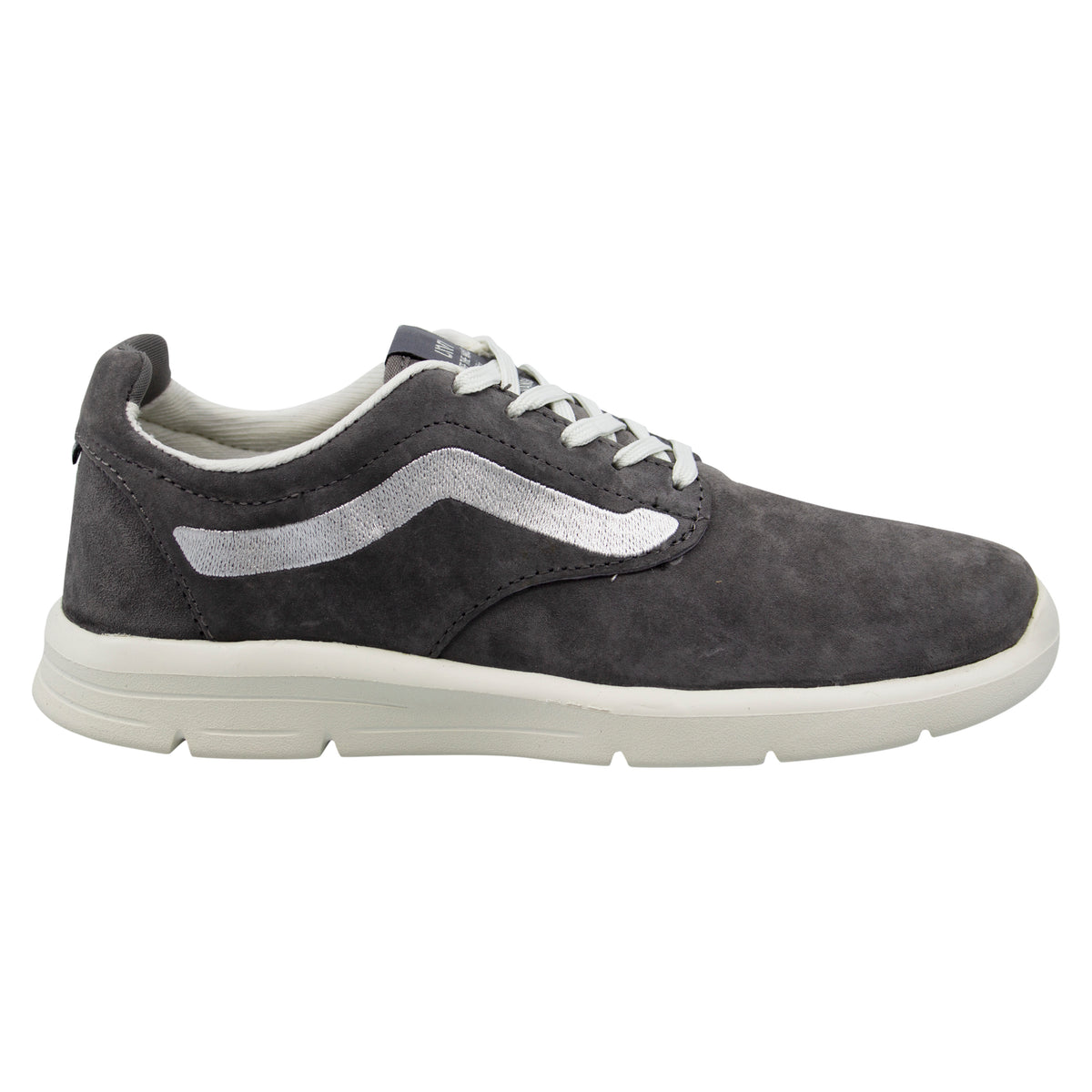 Vans LXVI Off The Wall Iso 1.5 Grey Suede Low Lace Up Unisex Trainers XB8GZW