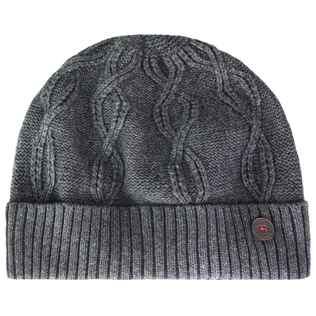 Ted Baker London Fowey Mens Grey Beanie