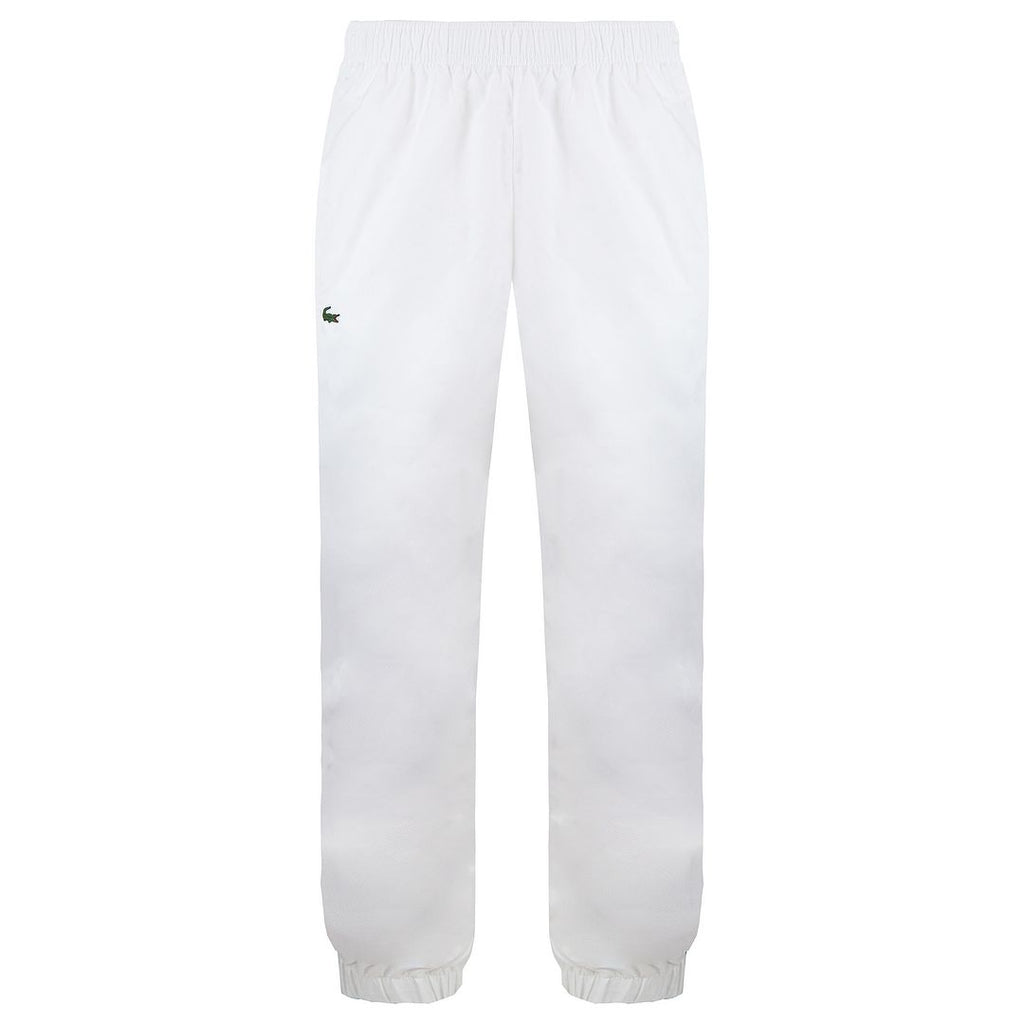 Lacoste Stretch Waist Mens White Track Pants