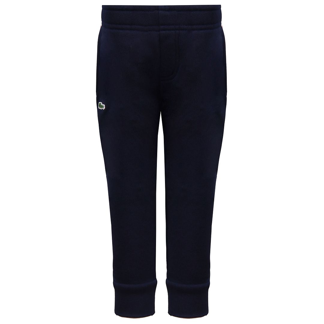 Lacoste Stretch Waist Kids Navy Track Pants