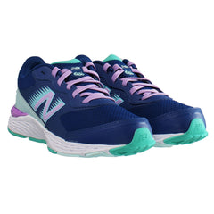 New Balance 680v6 Kids Blue Trainers
