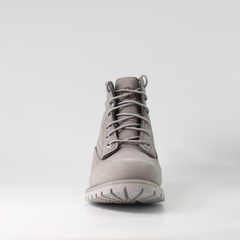 Timberland Waterville Grey Nubuck Leather Womens Lace Up Boots A2ADF