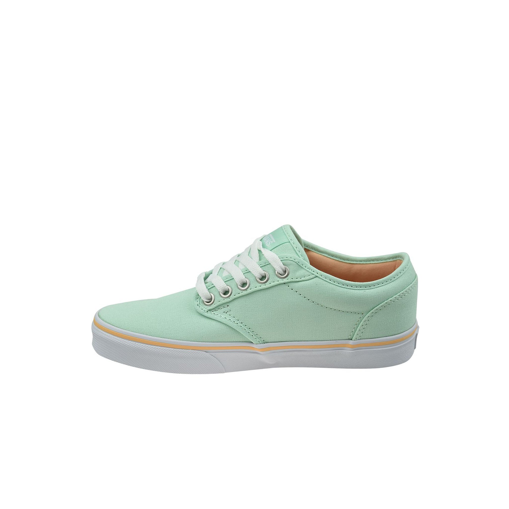 Vans Atwood Bay Lace-Up Green Canvas Womens Plimsolls A348XMY3