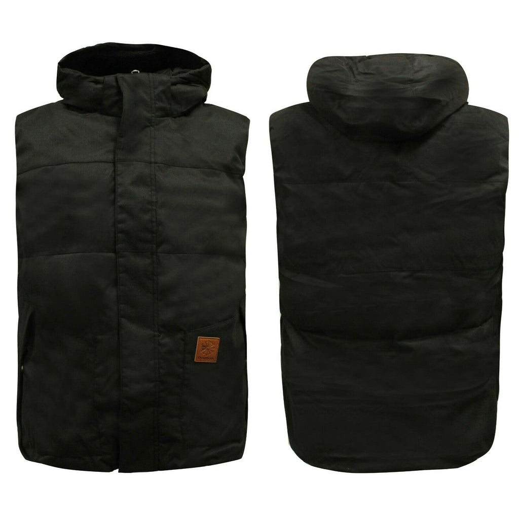 Padded Gilet for Men in Black