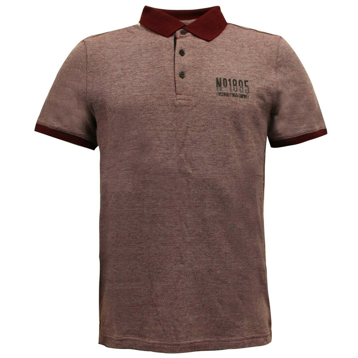 Reebok SSG Burgundy Polo Shirt - Mens