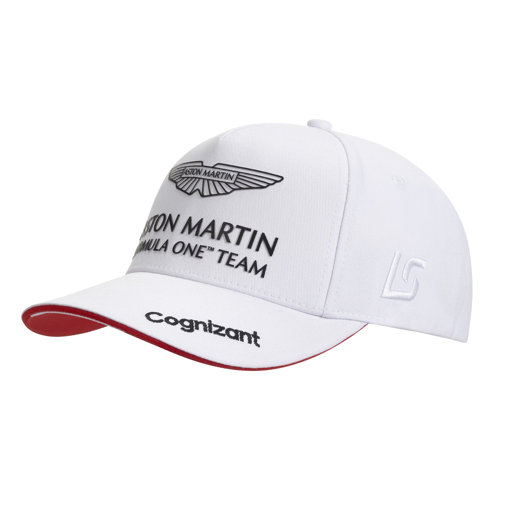 Aston Martin Cognizant F1 Official Team Mens White Cap