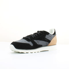 Reebok Classic Mens Black/Grey Trainers