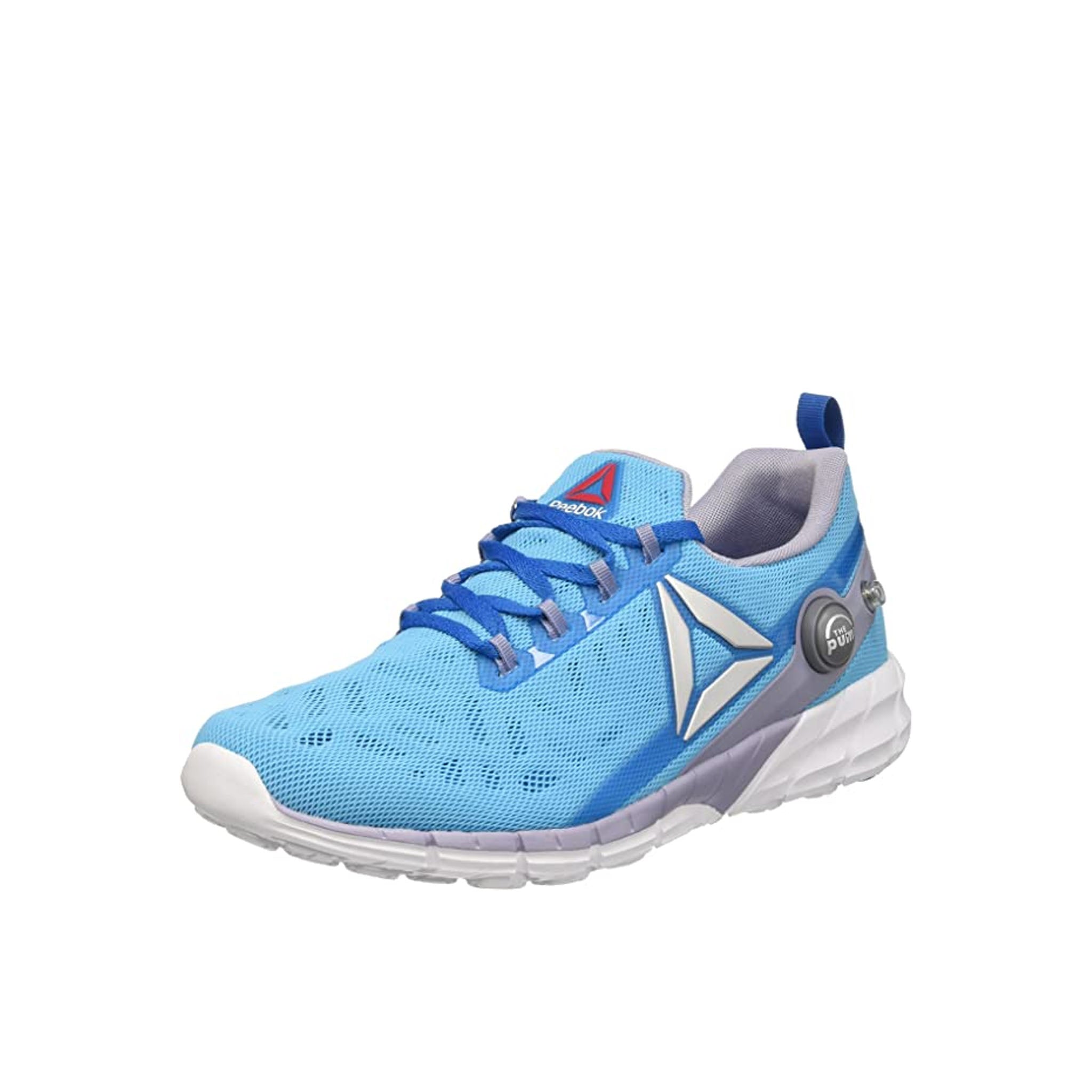 Reebok Zpump Fusion 2.5 Lace Up Blue Synthetic Womens Running Trainers AR0095