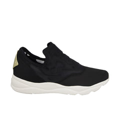 Reebok Furylite Slip On Black Synthetic Womens Trainers AR2716