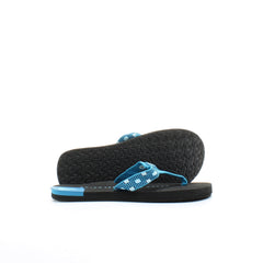 The North Face Keilni Black Blue Synthetic Womens Slip On Thong Flip Flops