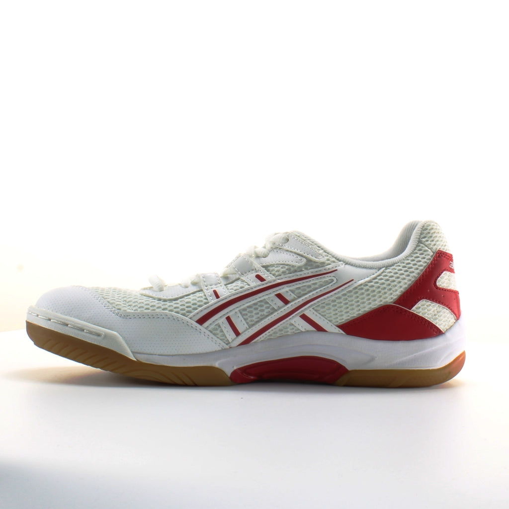 Asics Gel-Hunter 2 Red White Synthetic Womens Lace Up Trainers B25SQ 0101