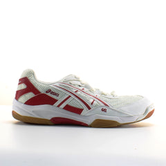 Asics Gel-Hunter 2 Red White Synthetic Womens Lace Up Trainers B25SQ 0101