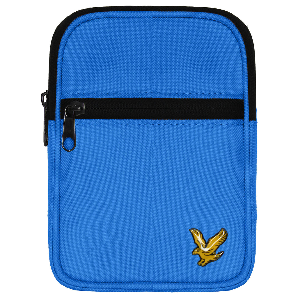 Lyle & Scott Adjustable Mens Blue Messenger Mini Bag