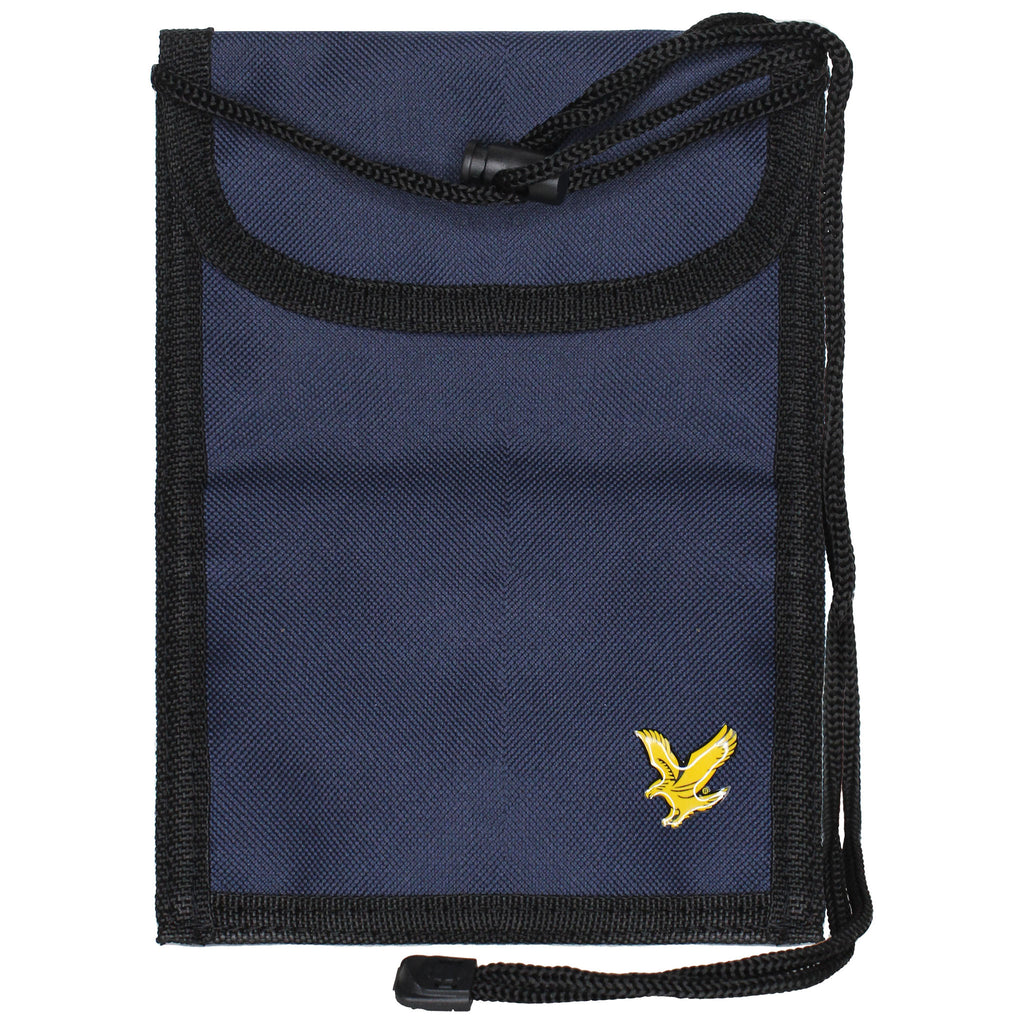 Lyle & Scott Adjustable Mens Navy Pouch Shoulder Bag