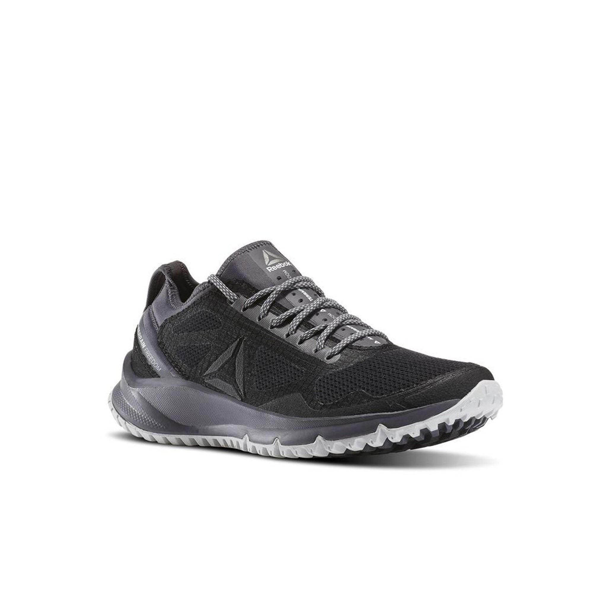 Reebok All Terrain Lace-Up Black Synthetic Womens Trainers BD2136