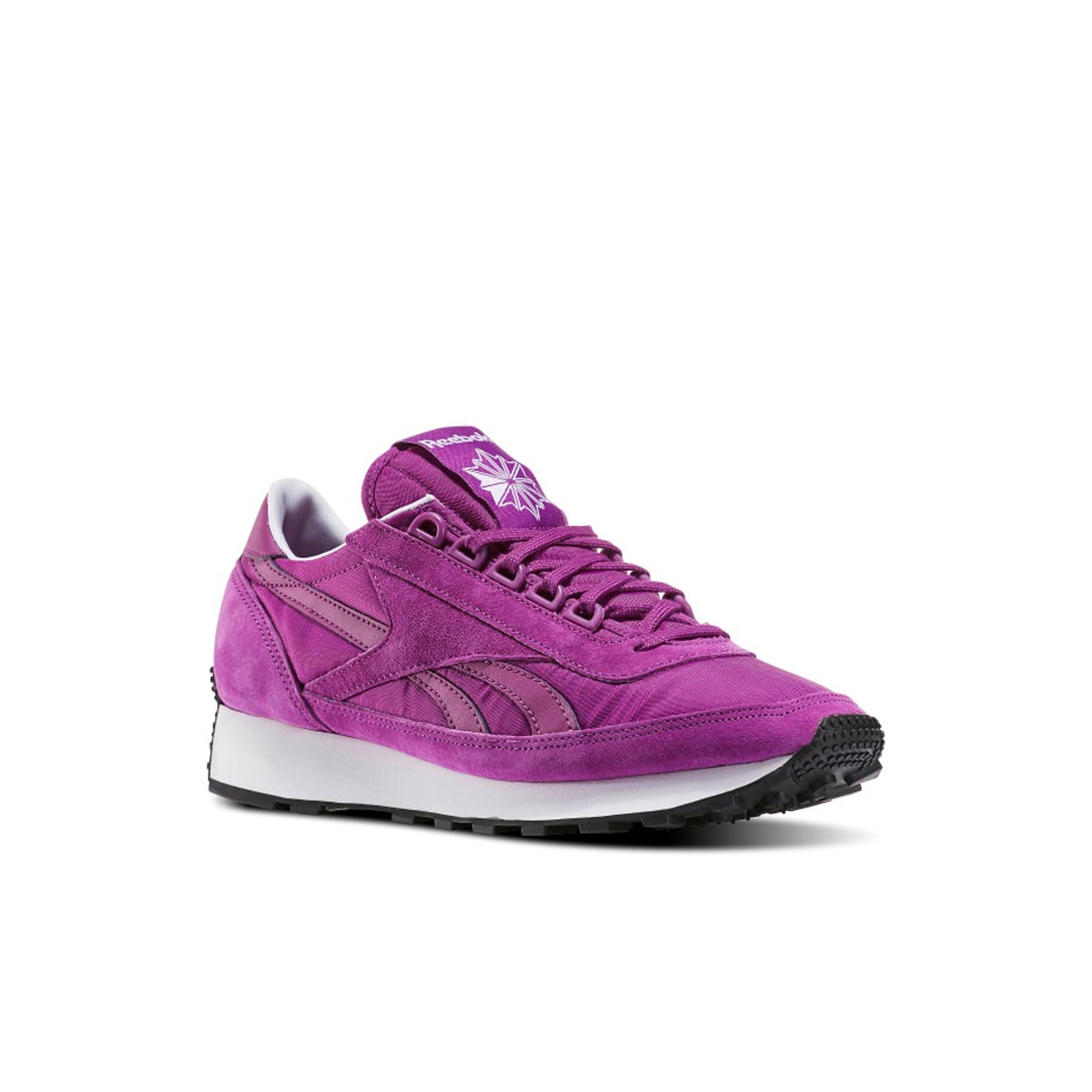 Reebok Aztec Vector Lace-Up Purple Synthetic Womens Trainers BD4421