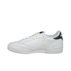 Reebok Club C85 EL Lace-Up White Smooth Leather Mens Trainers BD5688