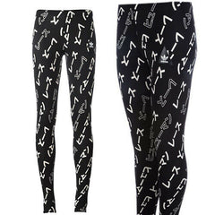 Adidas Pharrell Williams AOP Womens Black Leggings