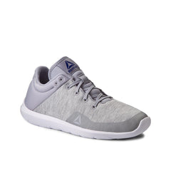 Reebok Studio Basics Lace-Up Grey Synthetic Womens Trainers BS5925