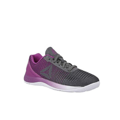 Reebok CrossFit Nano 7 Lace-Up Grey Synthetic Womens Running Trainers BS8351