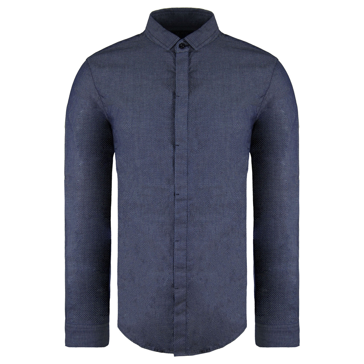 Armani Jeans Extra Slim Mens Navy Shirt