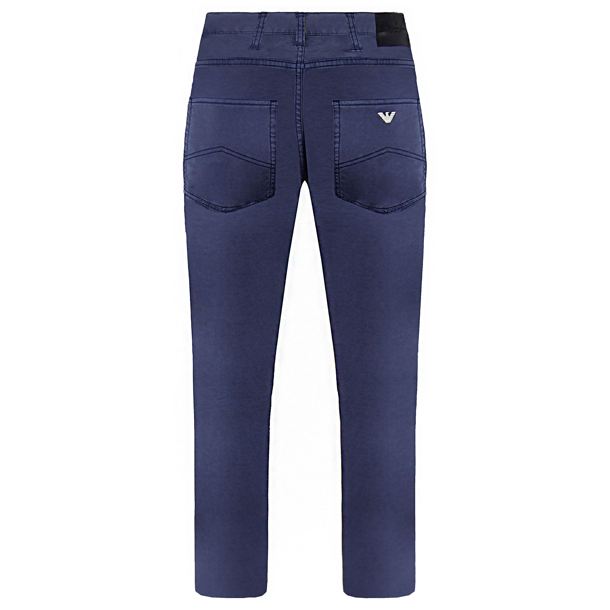 Armani Jeans J06 Slim Fit Mens Blue Chinos