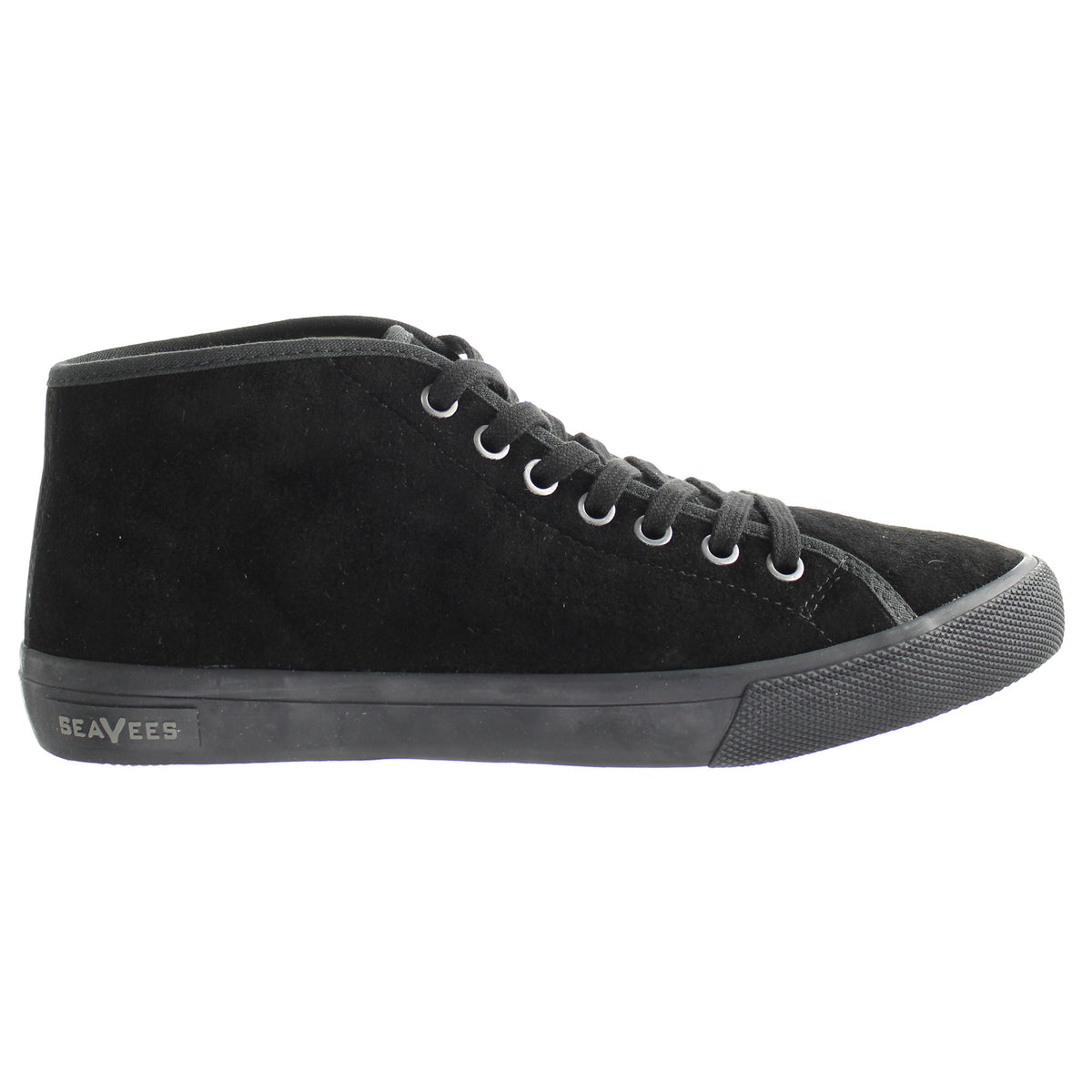 Seavees California Special Mens Black Plimsolls