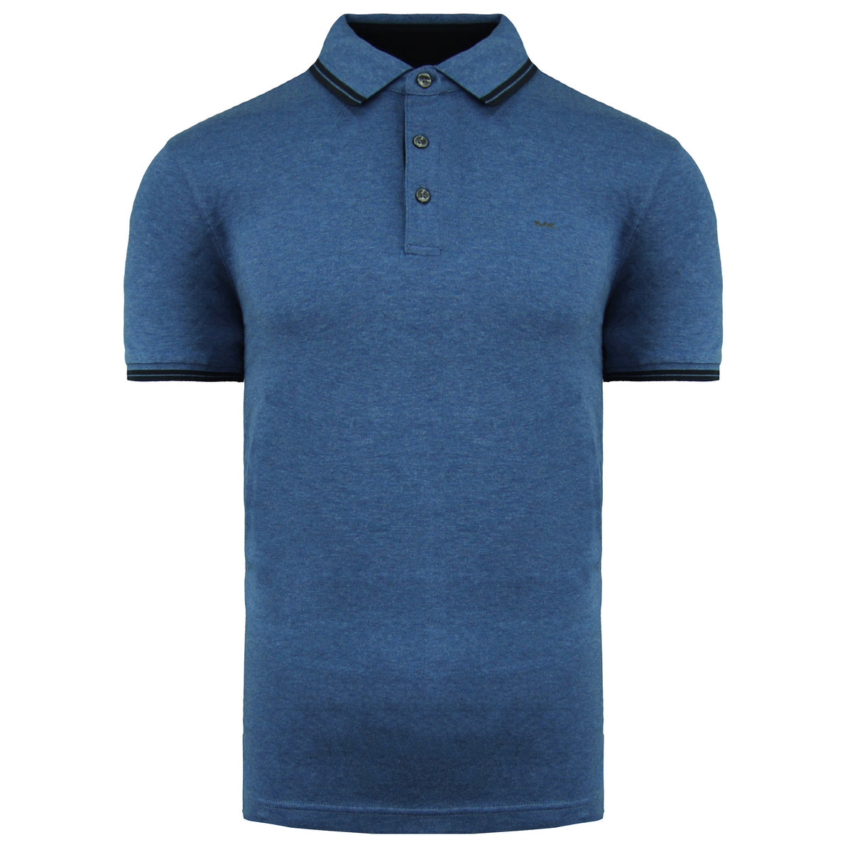 Michael Kors Logo Mens Light Blue Polo Shirt
