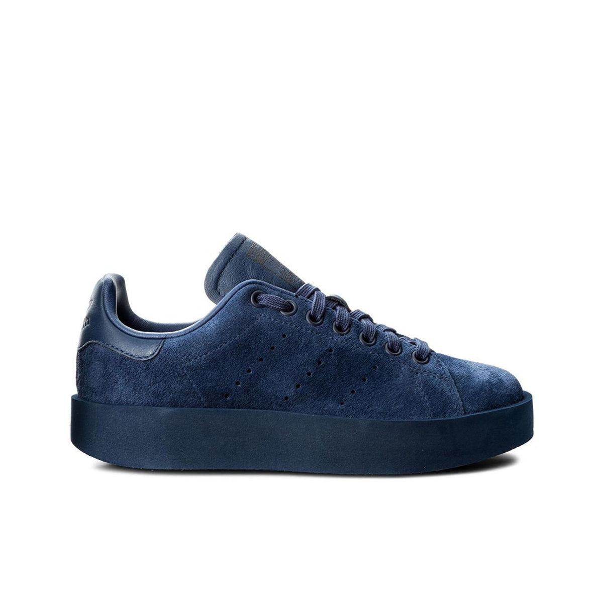 Adidas Stan Smith Bold Womens Navy Blue Trainers