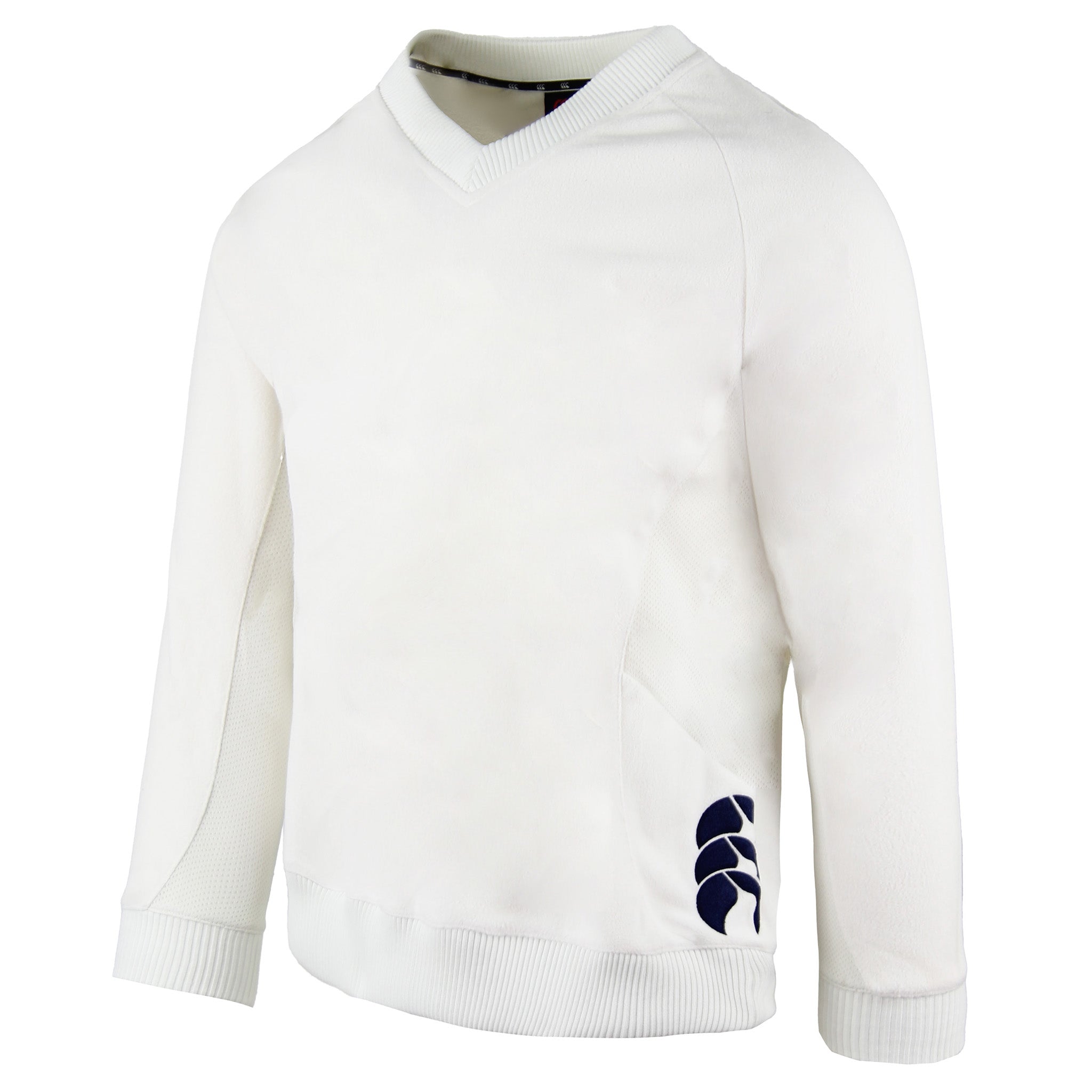 Canterbury Pro Cricket Kids Off White Sweater