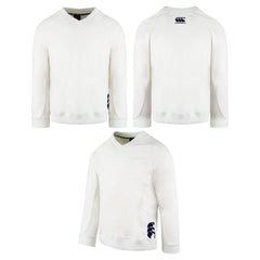 Canterbury Pro Cricket Kids Off White Sweater